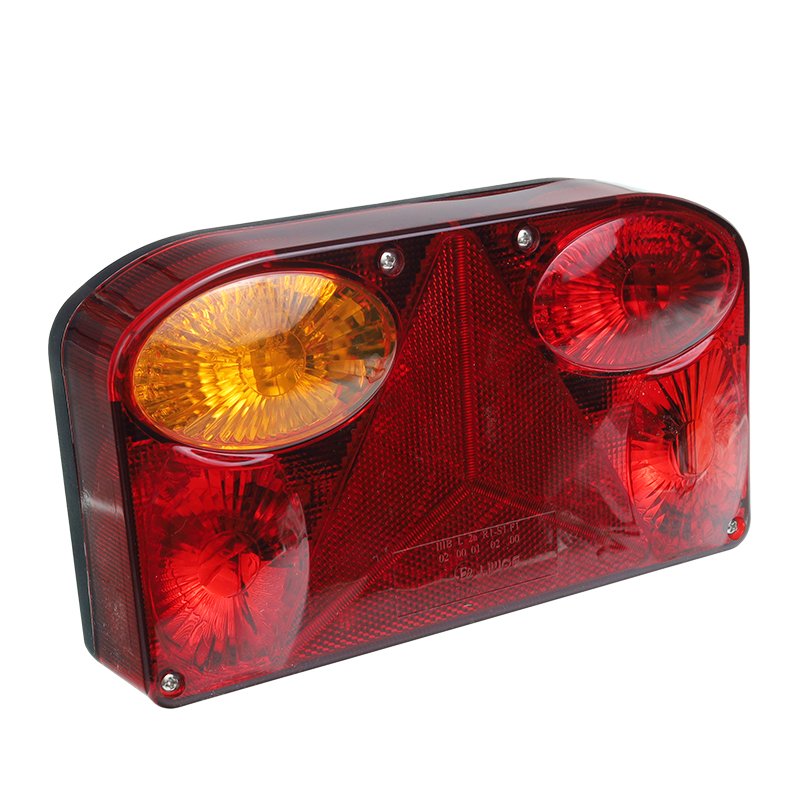 Tagumine LAMP vasak haagis 12/24V (udutuli) koos REFLECTIVE TRIANGLE