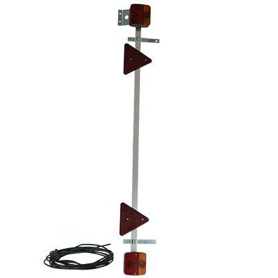 Tala-MOUNTED LED haagis LIGHT komplekt + 5M kaabel koos pistik, 18-LED