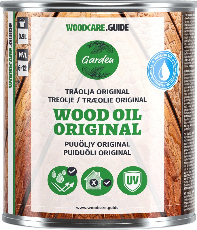 Terrassiõli WOODCARE GUIDE Original 0,9l hall*** 16+23