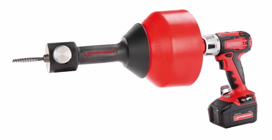 Torupuhastusseade trellile ROSPIMATIC CL 8mm/7,5m komplekt, Rothenberger