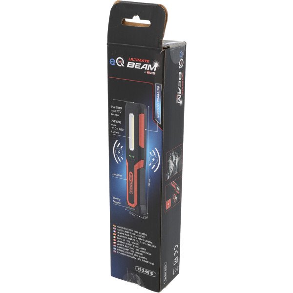 UltimateBEAM käsilamp, 1100 luumenit, KS Tools