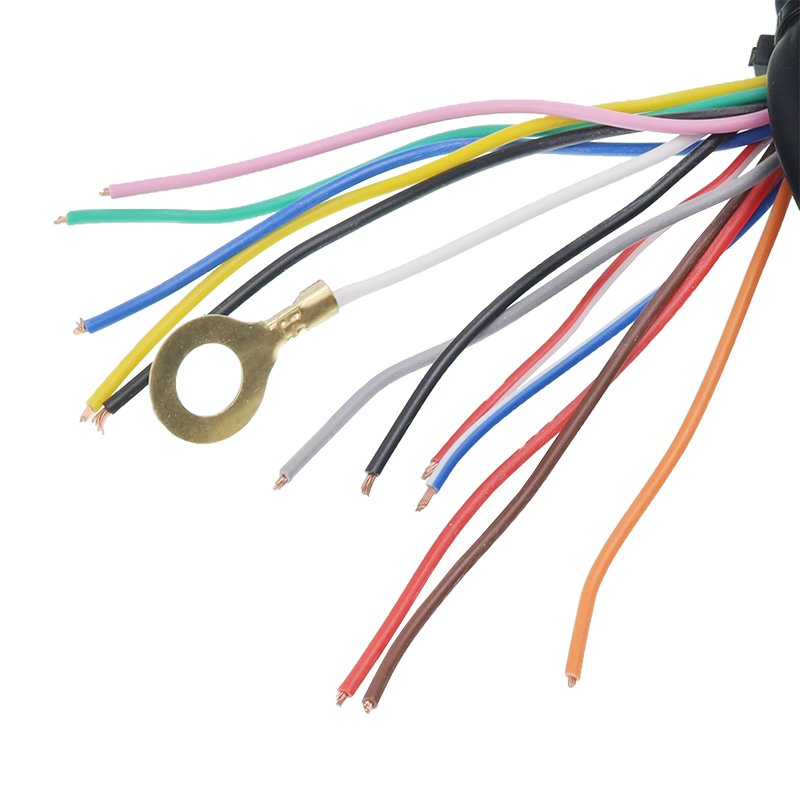 Universaalne 13-sõrm TOW varras WIRING kinnitusrihm, 13-sõrm pesa + 2M kaabel, BRANCHED