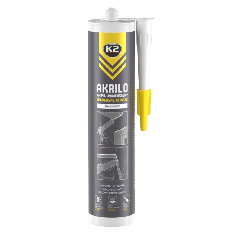 Universaalne valge akrüül 300ML - K2 AKRILO