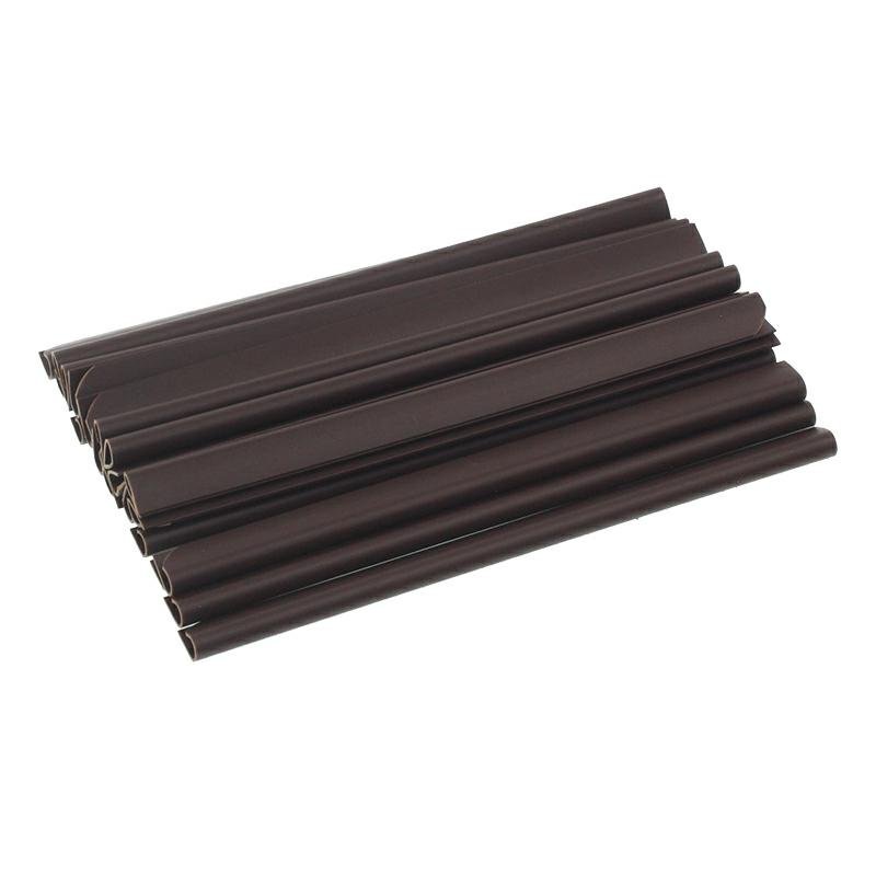 VEHKLEMISLINT 19CM X 35M - 450G/M2 - PRUUN: RAL8011