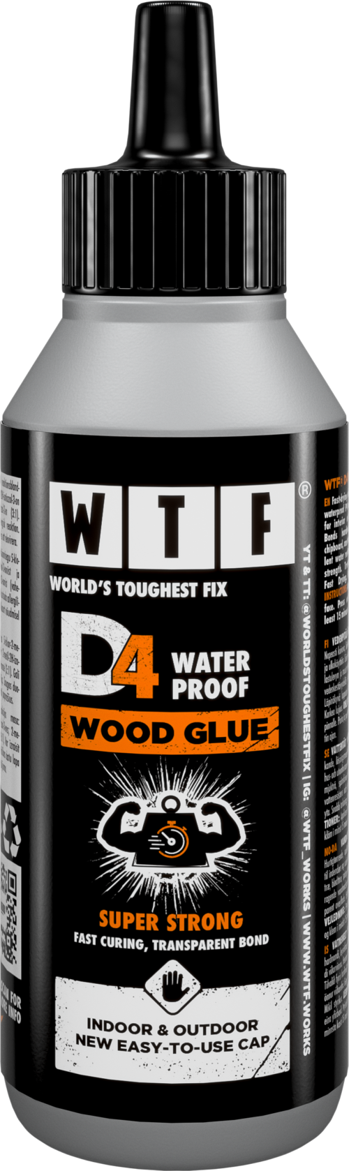 Veekindel puiduliim WTF D4 250 ml