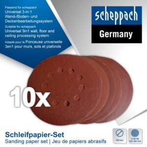 Velcrolihvketaste komplekt CGP1200 Ø180mm P40/80/120/180/240