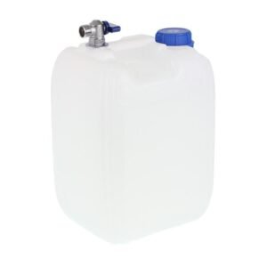Vesi CONTAINER 10L - valge + metall kraan koos keere