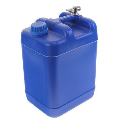 Vesi CONTAINER 20L - sinine + metall kraan koos keere