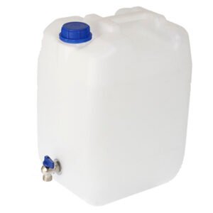 Vesi CONTAINER 20L - valge + metall kraan koos keere