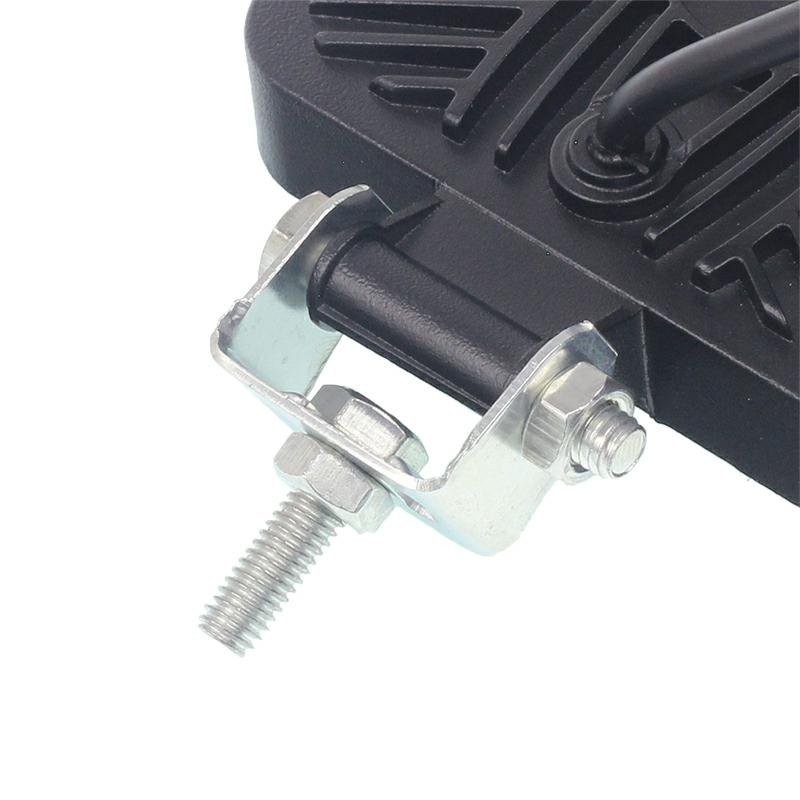 WORK LAMP, 19 MINI LED, SQUARE FACE, 10-36V, 83X83X20 MM, ALUMIINIUMKORPUS