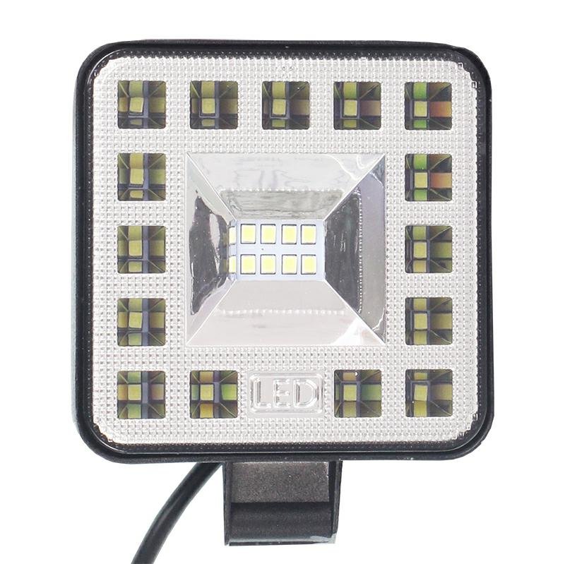 WORK LAMP, 23 MINI LED, SQUARE FACE, 10-36V, 83X83X20 MM, ALUMIINIUMKORPUS