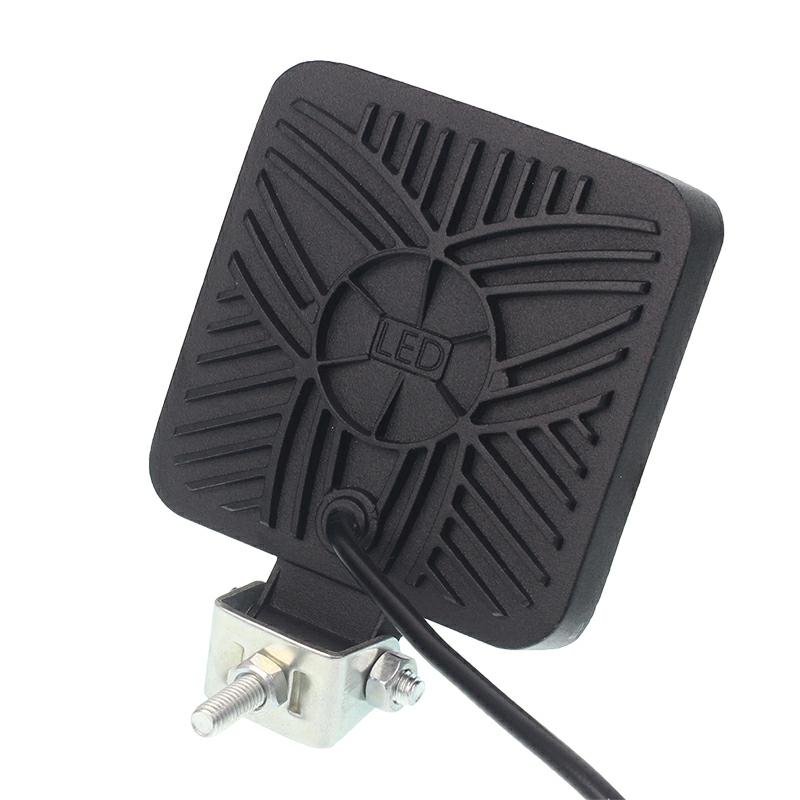 WORK LAMP, 23 MINI LED, SQUARE FACE, 10-36V, 83X83X20 MM, ALUMIINIUMKORPUS