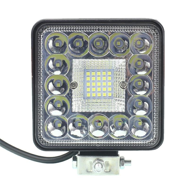 WORK LAMP, 41 LED, SQUARE FACE, 12V-80V, 109X109X28 MM, ALUMIINIUMKORPUS