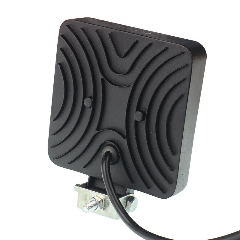 WORK LAMP, 41 LED, SQUARE FACE, 12V-80V, 109X109X28 MM, ALUMIINIUMKORPUS
