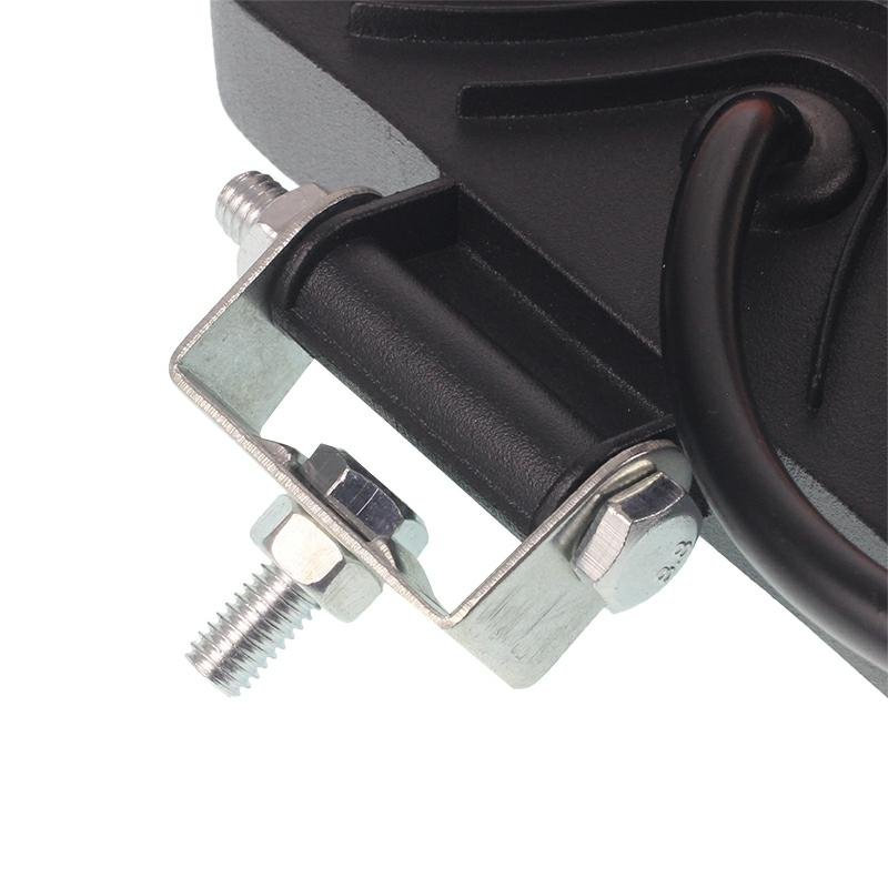 WORK LAMP, 41 LED, SQUARE FACE, 12V-80V, 109X109X28 MM, ALUMIINIUMKORPUS