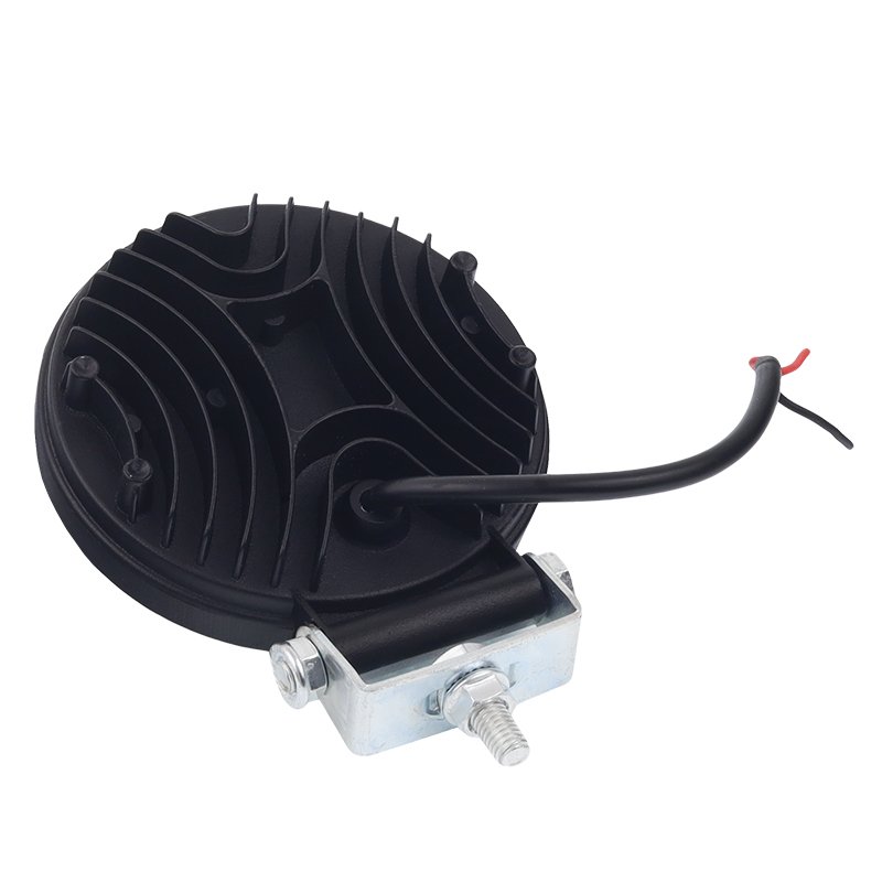 WORK LAMP, LED, ROUND FACE, 6 LED 10-30V, DIA 116MM, ALUMIINIUMKORPUS