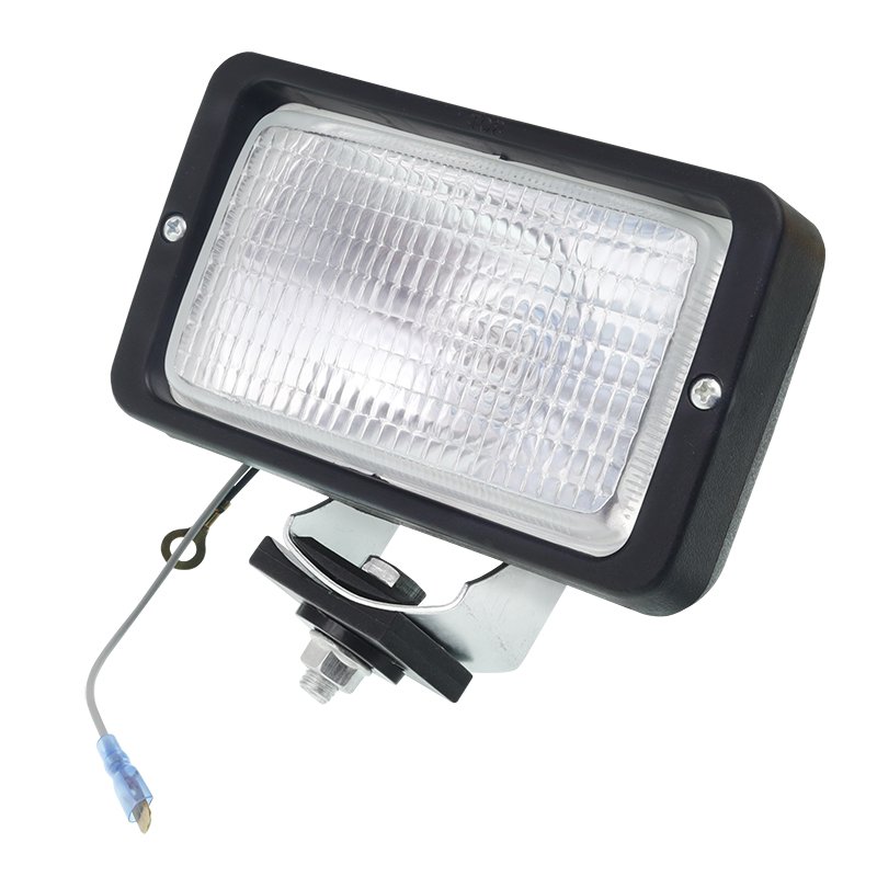 WORK LAMP, RECTANGULAR, plastik HOUSING, 12V, 55W, H3 - ESCORT, ZETOR, URSUS, PRONAR, FENDT, FAVORIT