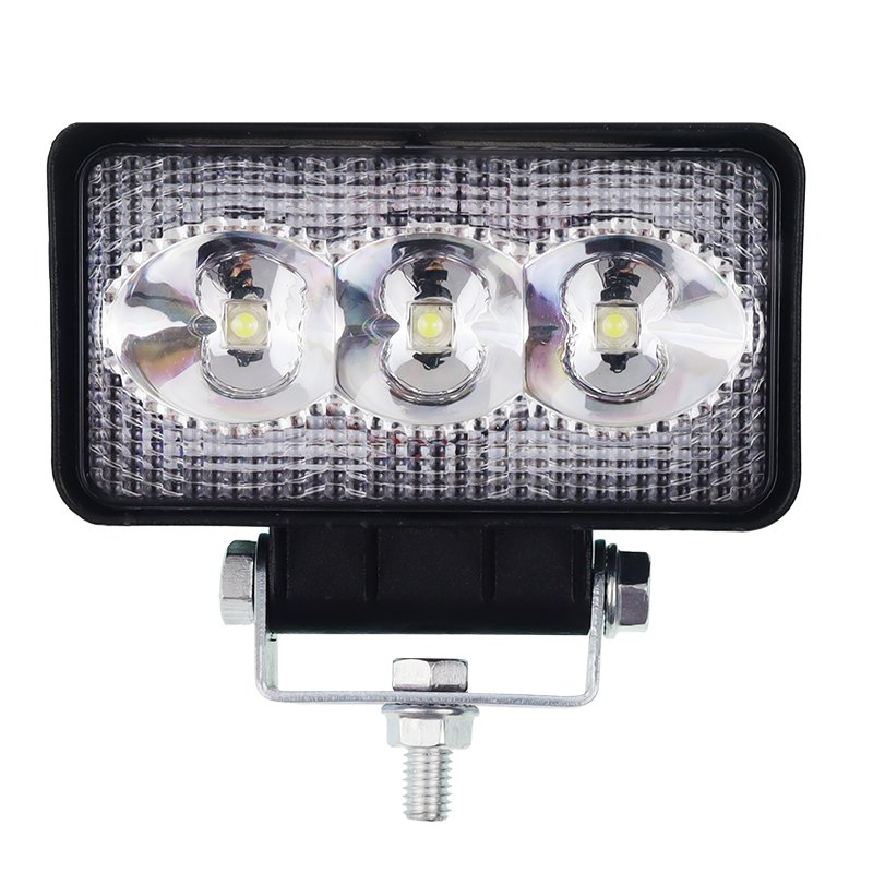 WORK LAMP, WIDE, 3 LED, LARGE, HIGH OUTPUT, 3X10W, 12-36V, 110X80X46MM, 1200 LM, ALUMIINIUMKORPUS