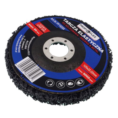 ABRASIIVKETAS ROOSTE EEMALDAMISEKS MITTEKOOTUD METALLIST INOX 125X22MM (MUSTANAHALISED JUUKSED) | Autokaubad>Traktorite varuosad | Hermon | Trollo.ee | Üle 10 000 toote