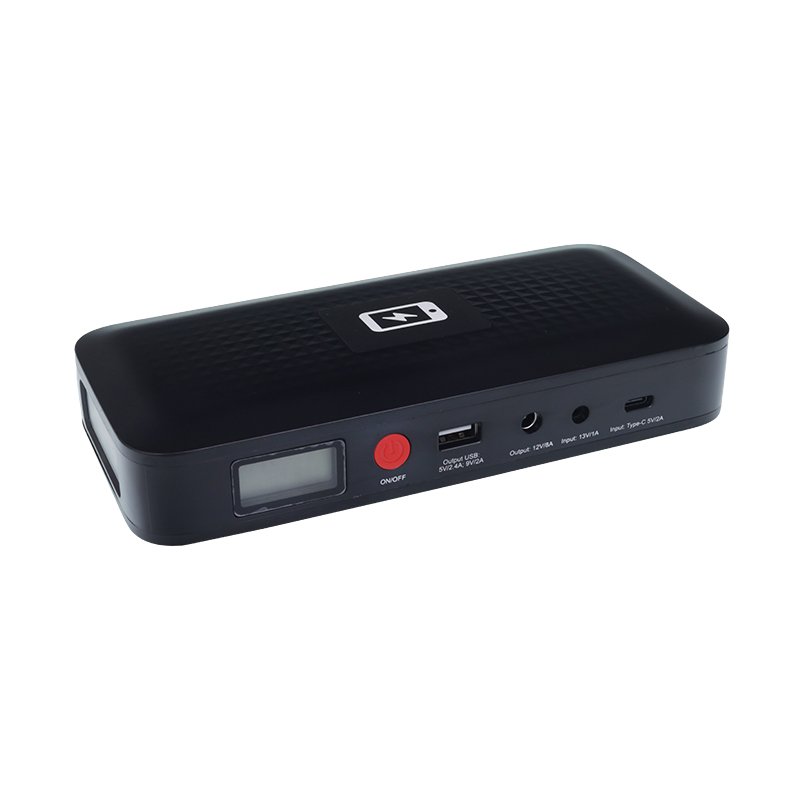 JUMP starter POWER BANK: 12V, 4AH, 800A BOOST, WIRELESS laadija