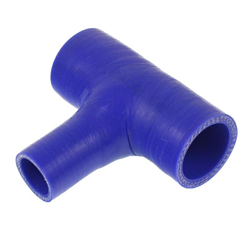 Ł ĄCZNIK SILIKONOWY TYP-T FI 25X70X70MM, L=105X60MM SININE