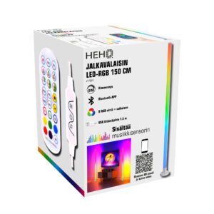 LED põrandalamp 150cm RGB | Elektrikaubad | Finbullet Elektro | Trollo.ee | Üle 10 000 toote
