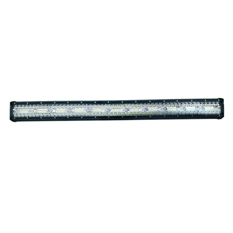 STRAIGHT LED PANEL, 220 LEDS IN 3 ROWS, tagumine MOUNTING, LED/HALOGEN, 9-36V, 710x78X65MM