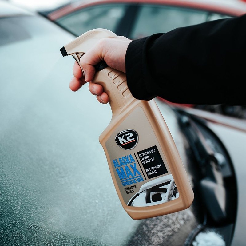 EXPRESS DE-ICER DEFROSTER - SAFE sobib PAINT AND SEALS, pihusti 700ML - K2 ALASKA