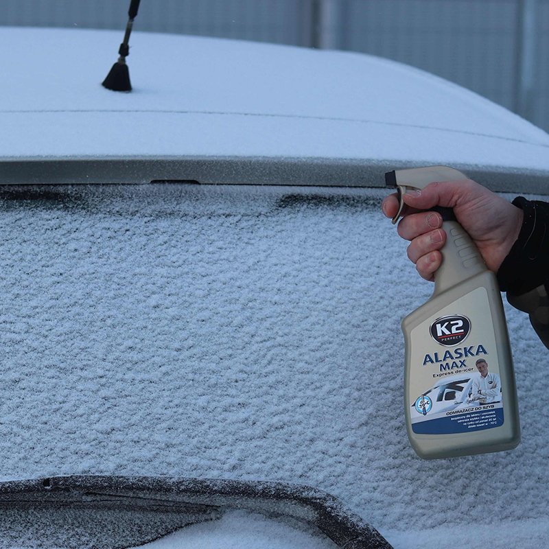 EXPRESS DE-ICER DEFROSTER - SAFE sobib PAINT AND SEALS, pihusti 700ML - K2 ALASKA