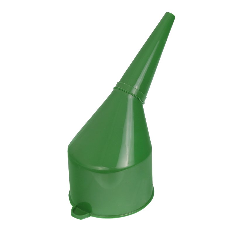 FUNNEL, plastik sobib kütus, CROOKED