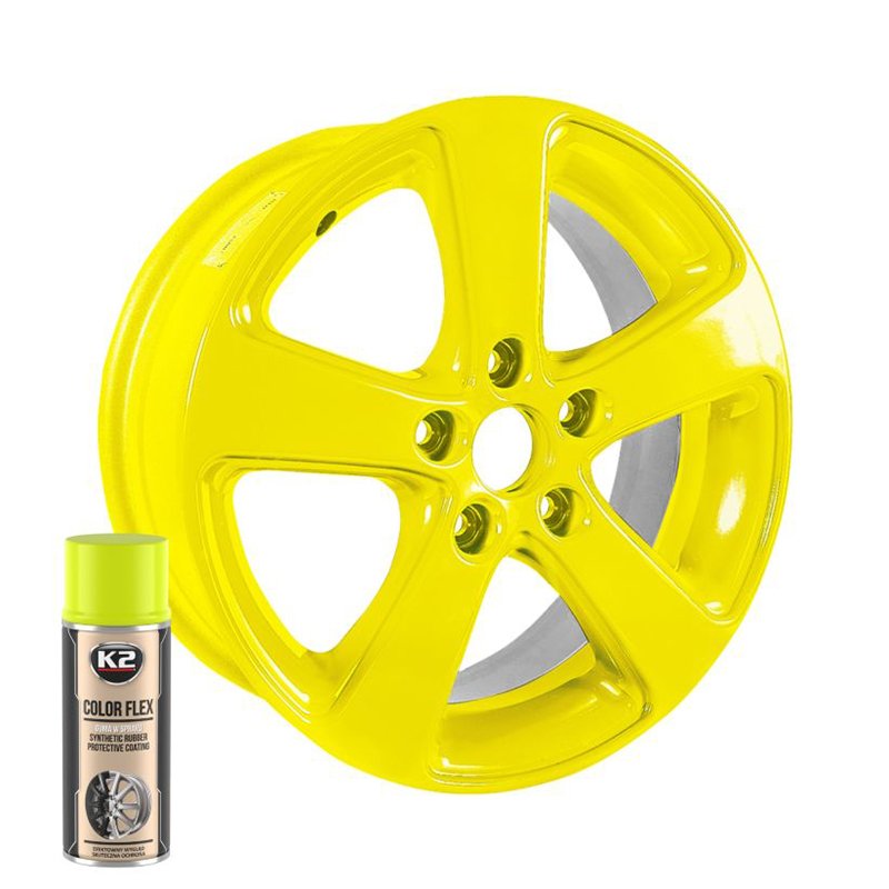 GUM SPRAY 400ML - kollane - K2 värv FLEX
