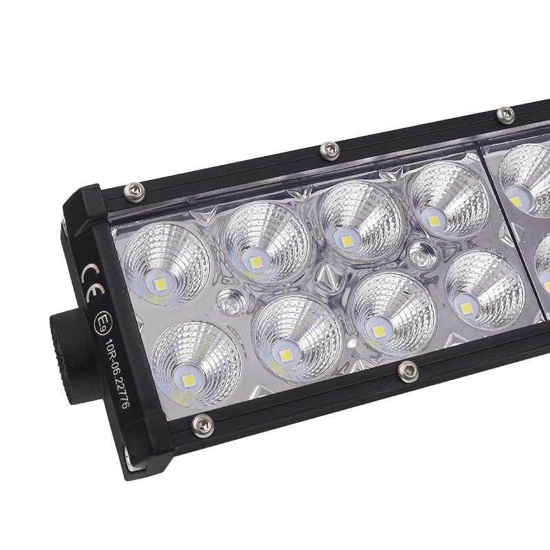LED PANEL, STRAIGHT, 60 LEDS 2 ROWS, SIDE MOUNT, 12-80V, 9000LM