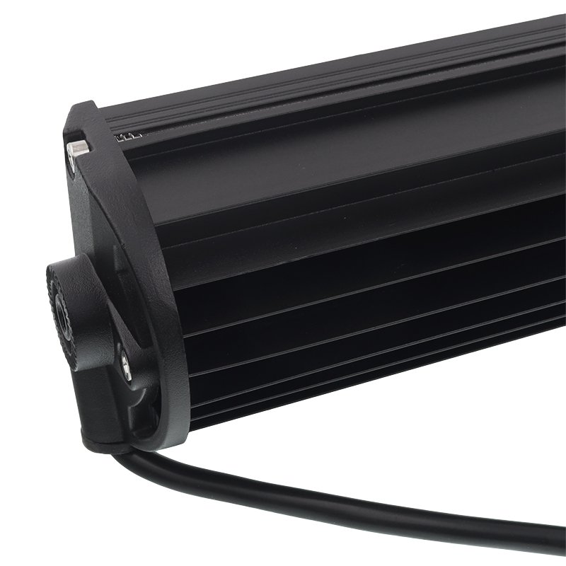 LED PANEL, STRAIGHT, 60 LEDS 2 ROWS, SIDE MOUNT, 12-80V, 9000LM
