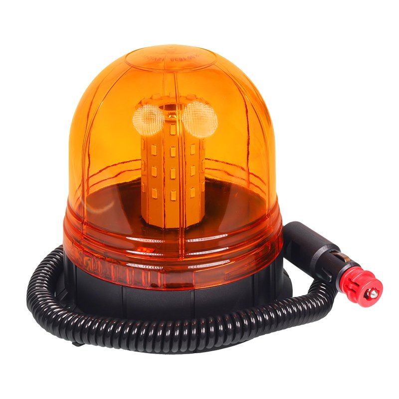 ROOSTER hoiatustuli magnet + 3 avaga, 40 LED, 12/24V, ECE R10, HEIGHT 168MM, kaabel koos pistik sobib sigaretisüütaja pesa