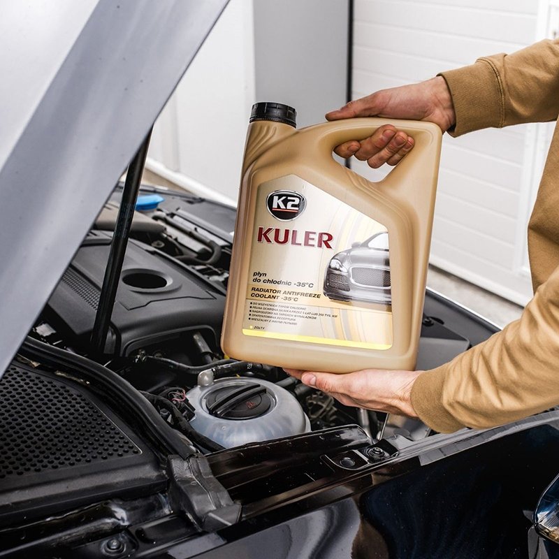 Radiaator ANTIFREEZE COOLANT 5L -35° K2 kollane