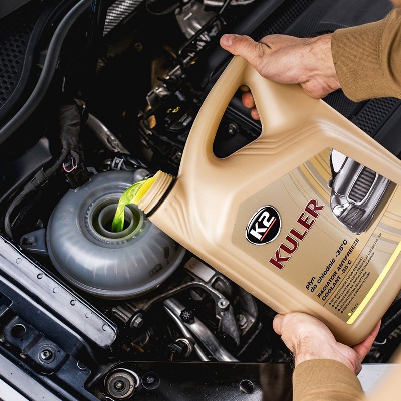 Radiaator ANTIFREEZE COOLANT 5L -35° K2 kollane