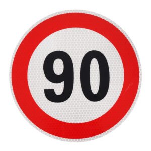 STICKER (LABEL) SPEED LIMIT - 90KM/H FI 200MM