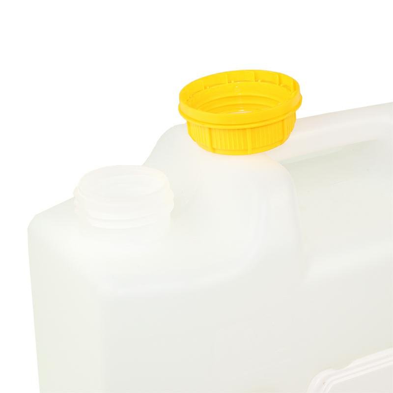 Vesi CONTAINER 10L - valge + SEPARATE DISPENSER + metall kraan koos keere, AT THE BOTTOM