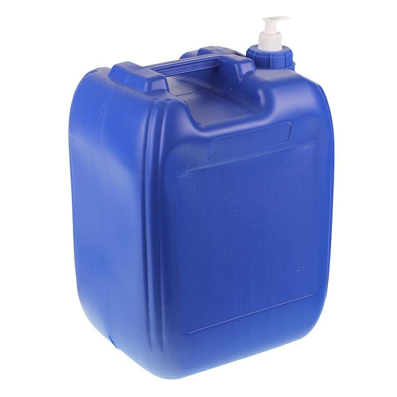 Vesi CONTAINER 20L - sinine + DISPENSER + metall kraan koos keere AT THE BOTTOM