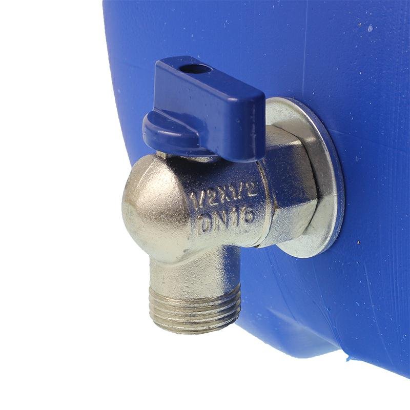 Vesi CONTAINER 20L - sinine + DISPENSER + metall kraan koos keere AT THE BOTTOM