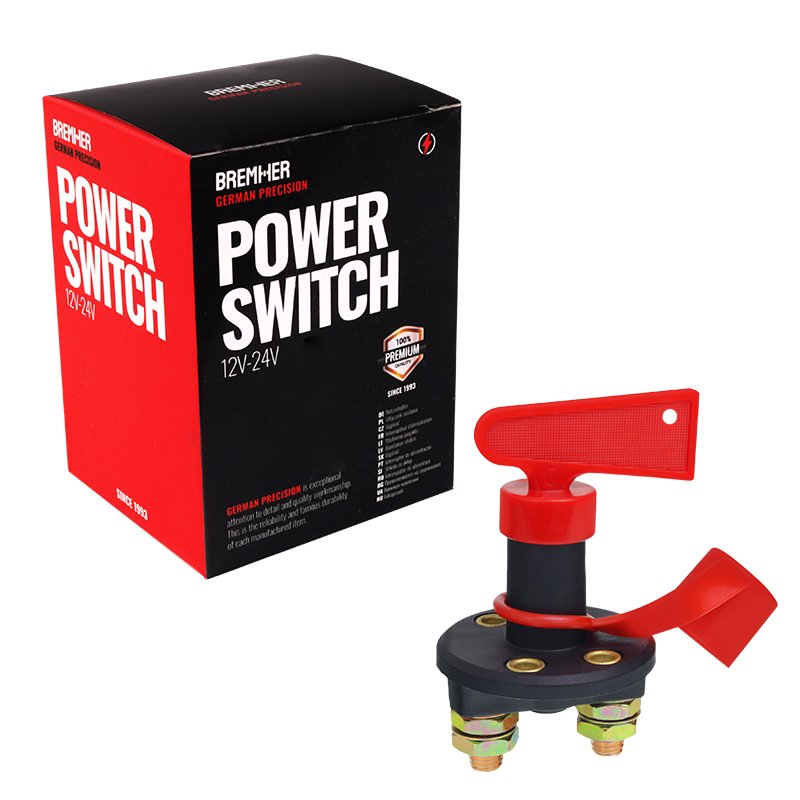 12V POWER lüliti, TOGGLE