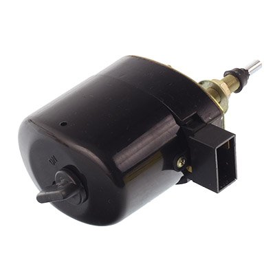 12V kojamehehari MOTOR lühike koos lüliti, 105° nurk, L=63/84MM