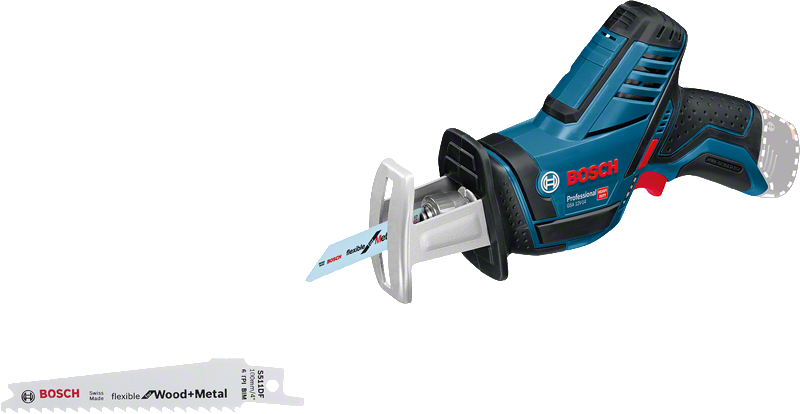 Akuga universaalsaag Bosch GSA 12V-14 (ilma aku ja laadijata)
