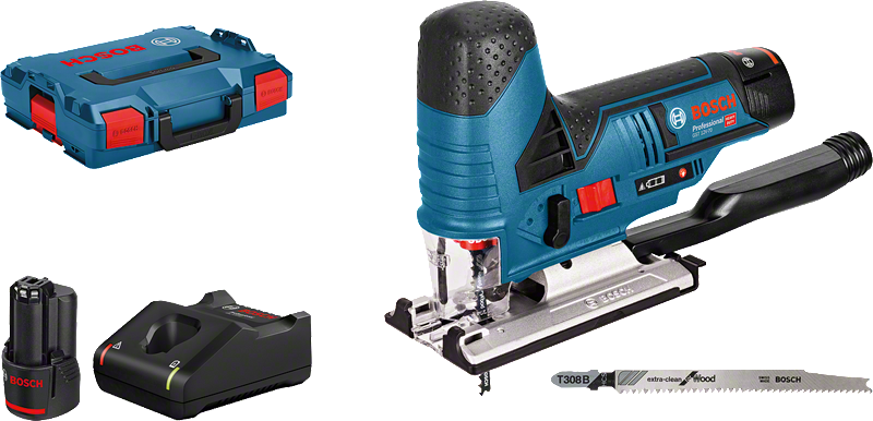 Akutikksaag Bosch GST 12V-70 (2x2.0Ah + laadija)