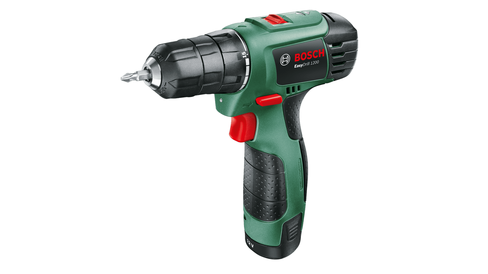 Akutrell Bosch EasyDrill 1200 + aku 2x1,5 Ah