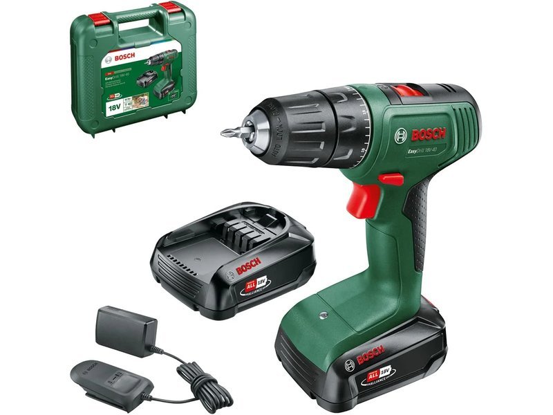 Akutrell Bosch Easydrill 18V-40 + aku 2x2,0Ah