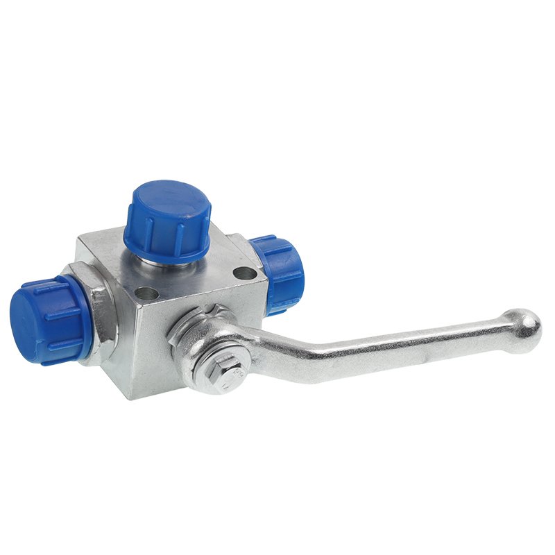 BALL ventiil 3/2, 3-WAY, koos TWO MOUNTING avaga, M22x1.5, 15L