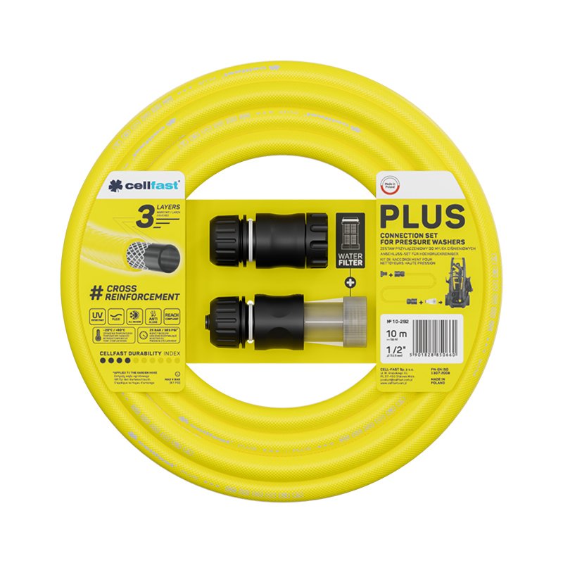 CONNECTION KIT sobib rõhk WASHERS voolikuga, PRE-FILTER AND PLUS ACCESSORIES - 1/2" - 10M