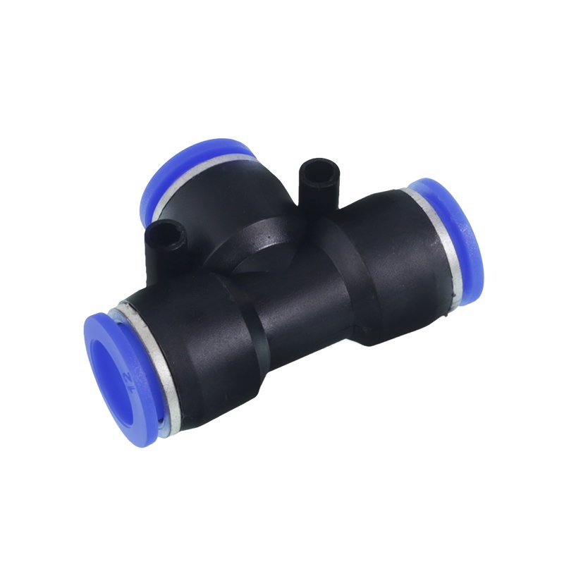 COUPLING FI 12MM T-PIPE, plastik