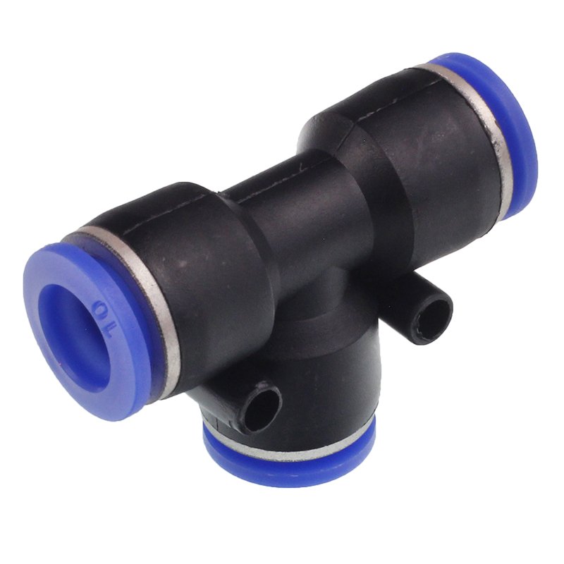 COUPLING FI 12MM T-PIPE, plastik